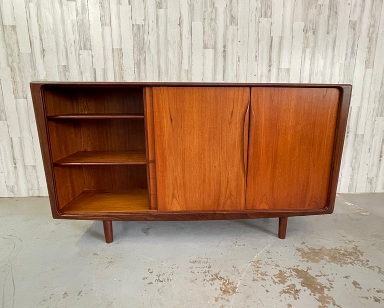 Teak Highboard by H.W. Klein for Bramin 1960s For Sale 7