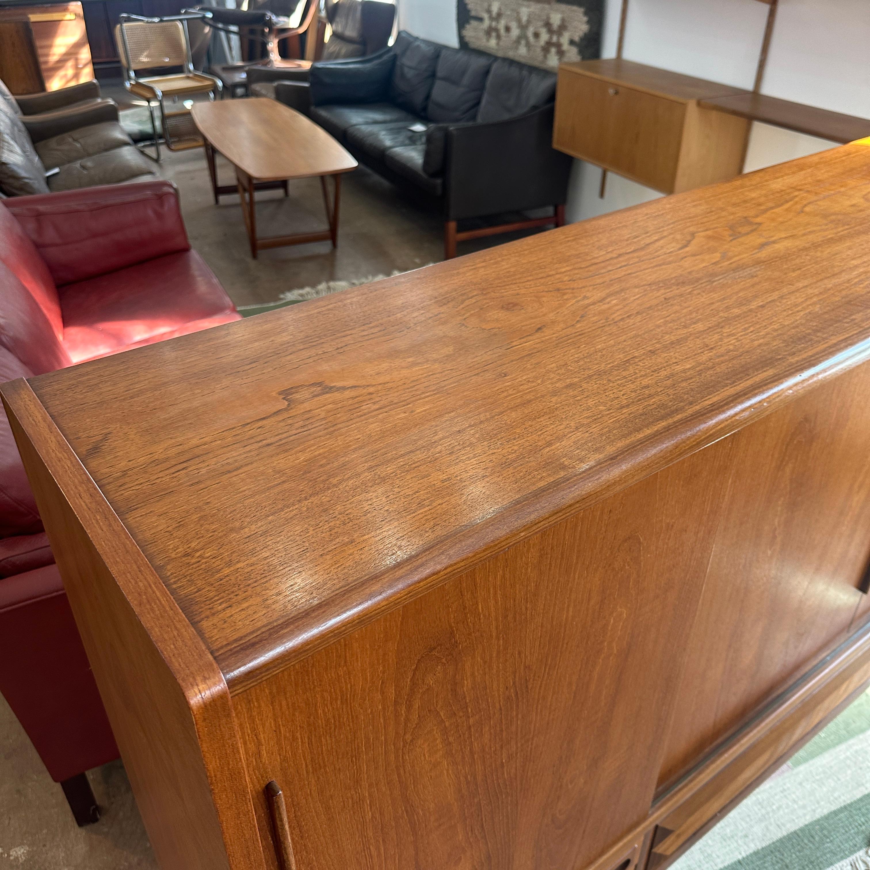 Teak Highboard by Johannes Andersen For Sale 4