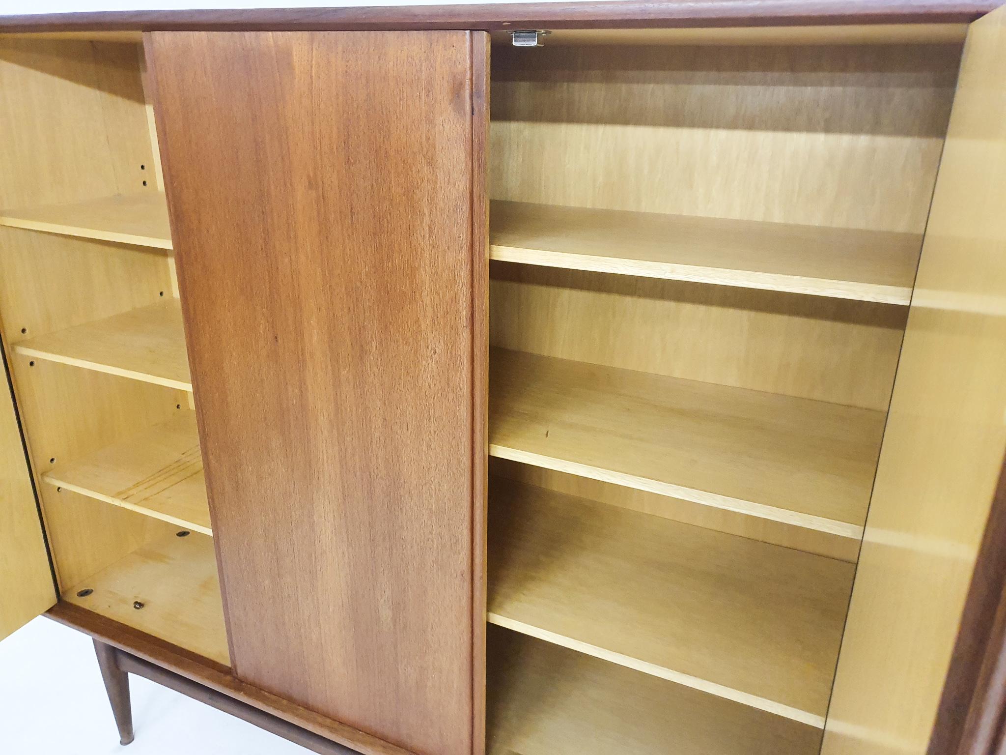 Teakholz-Highboard-Modell RT200/218 von Heinrich Riestenpatt für RT Mobel, Deutschland 3