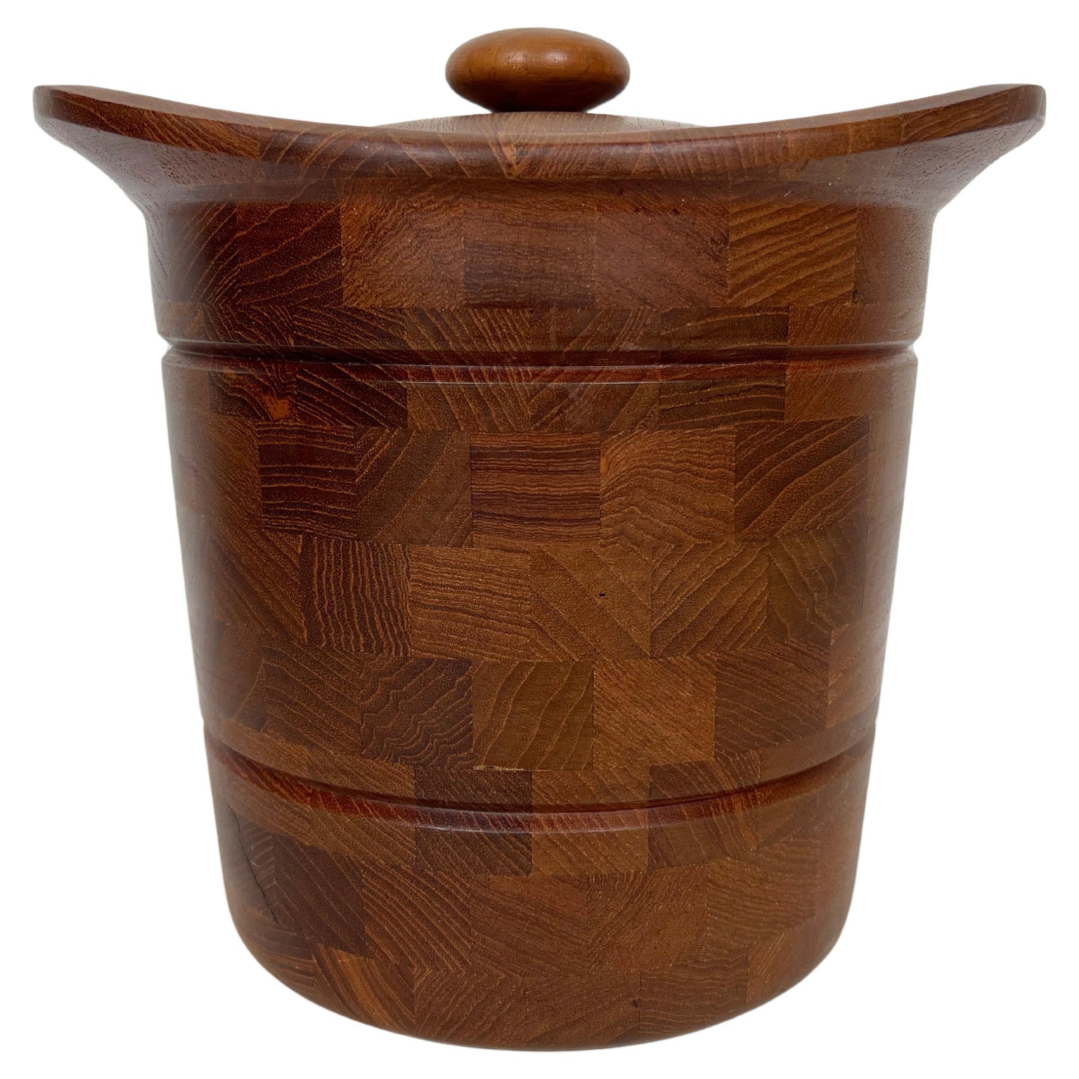 Teak Ice Bucket by ESB Denmark