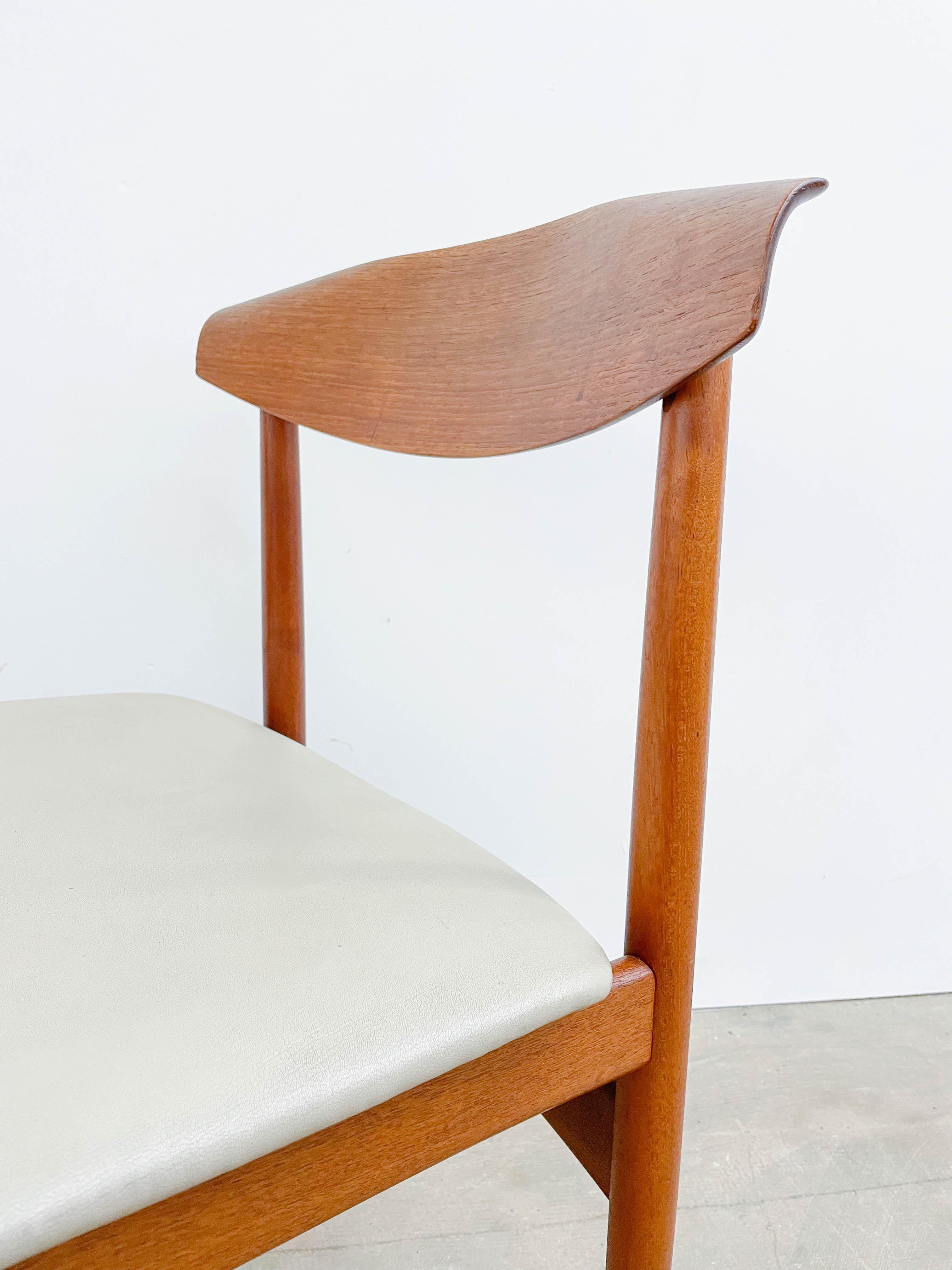 Teak Kofod Larsen Side Chair For Sale 6