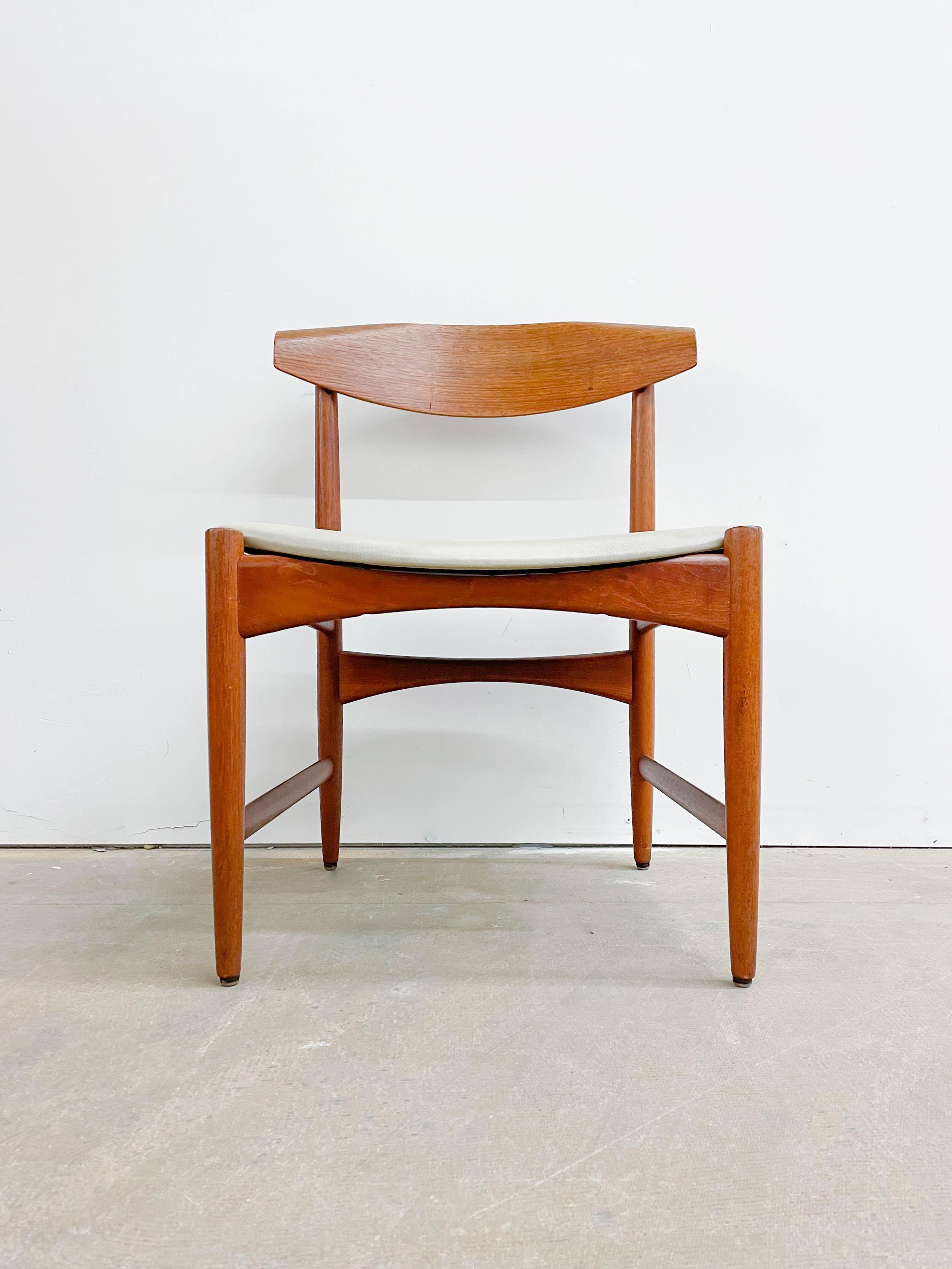 Teak Kofod Larsen Side Chair For Sale 3