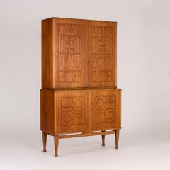 Teak "Krus" Cabinet by Yngve Ekström