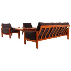 Teak Living Room Set by Arne Vodder for Cado, 1970s