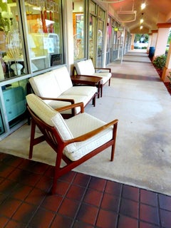 Teak Living Room Set by Folke Ohlsson for DUX