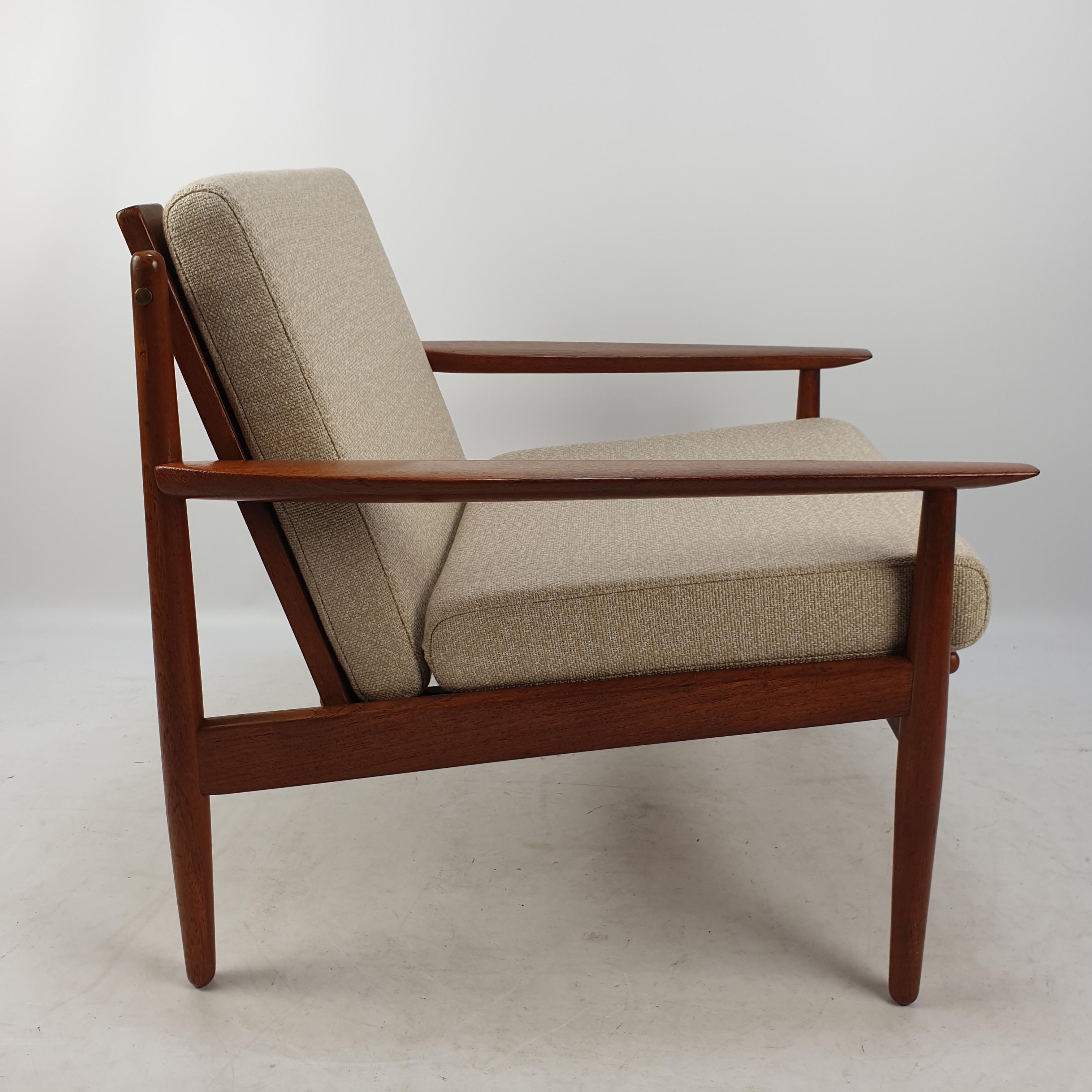 Ensemble de salon en teck de Svend ge Eriksen pour Glostrup, années 1960 en vente 5