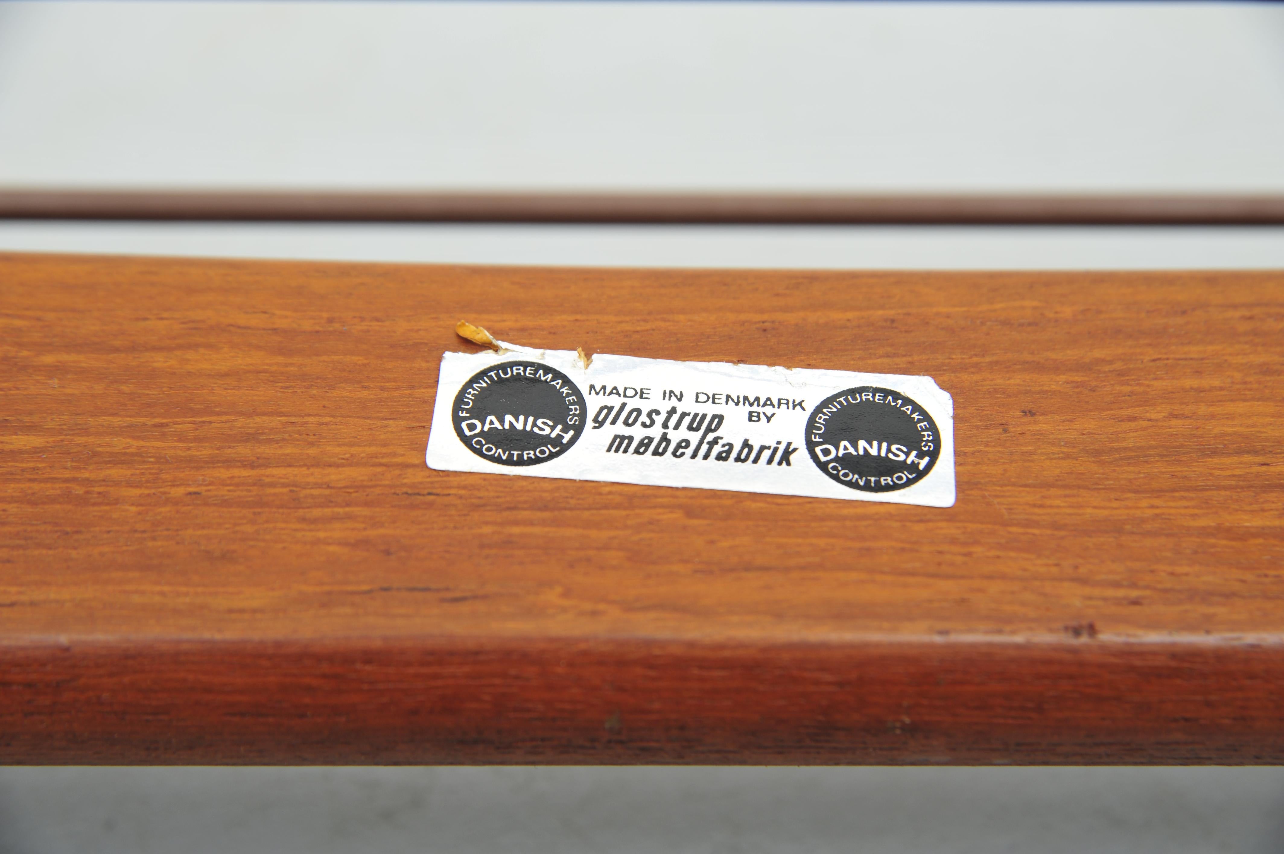 Chaise longue en teck par Arne Vodder pour Glostrup, années 1950 en vente 8