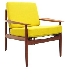 Teak Lounge Chair by Arne Vodder for Glostrup, 1950s