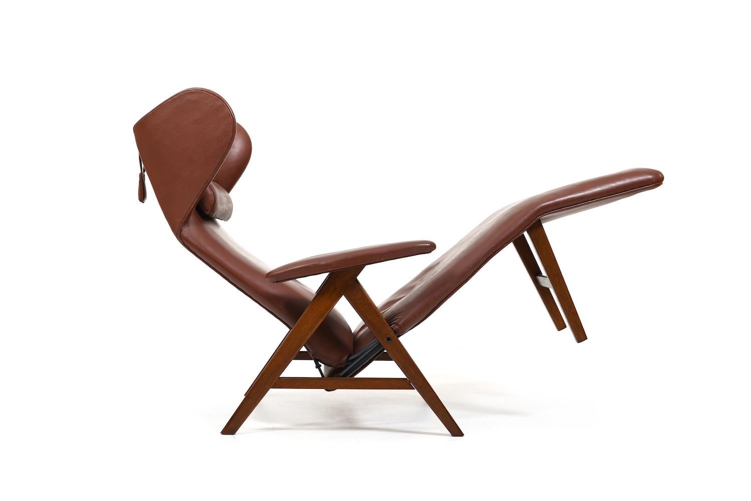 Teak Lounge Chair by Henry W. Klein for Bramin 1950s 4