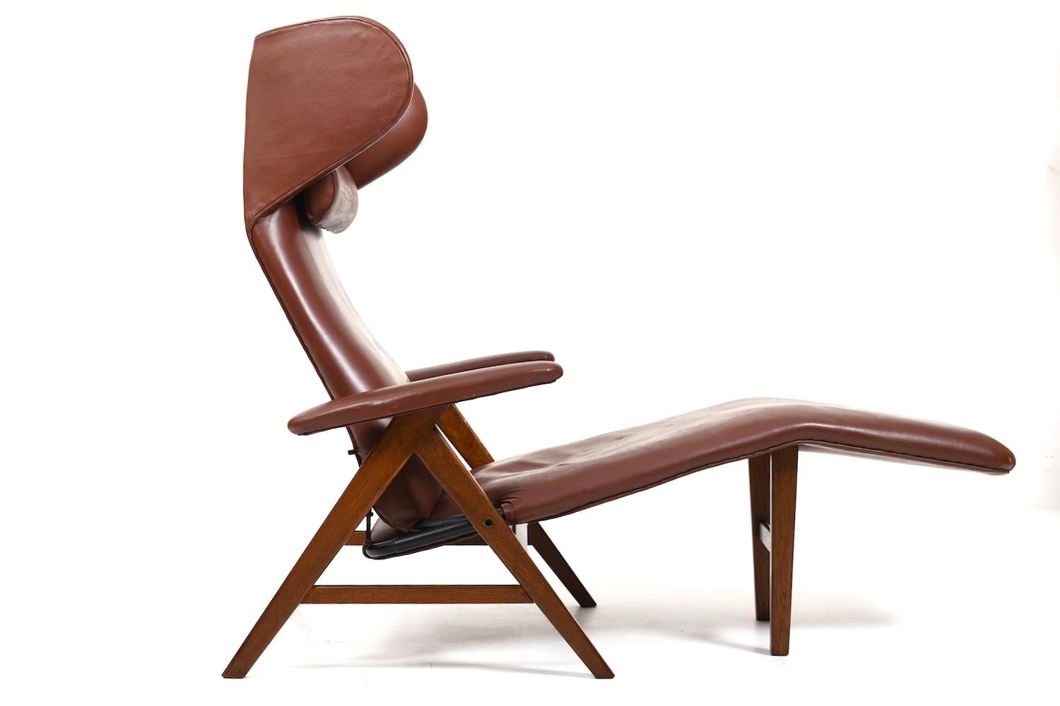 Teak Lounge Chair by Henry W. Klein for Bramin 1950s 5