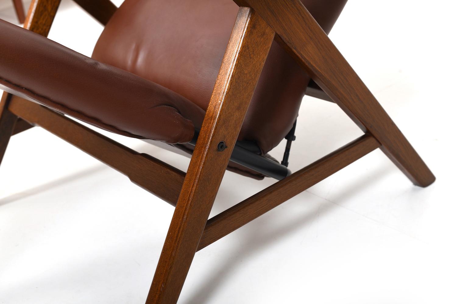 Teak Lounge Chair by Henry W. Klein for Bramin 1950s 9