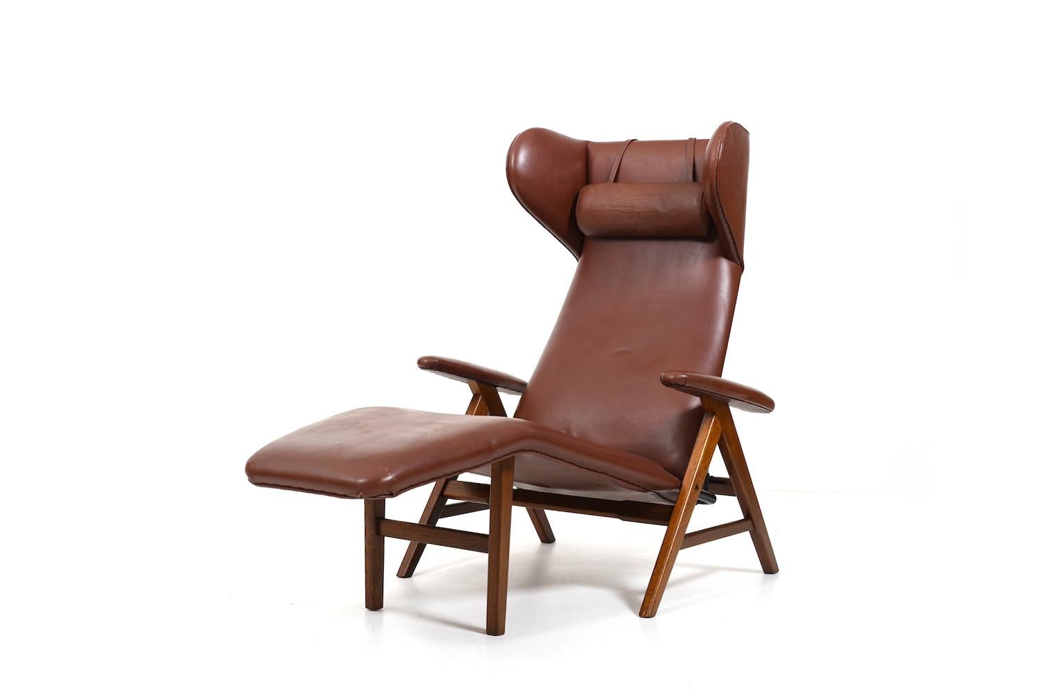 Danish Teak Lounge Chair by Henry W. Klein for Bramin 1950s