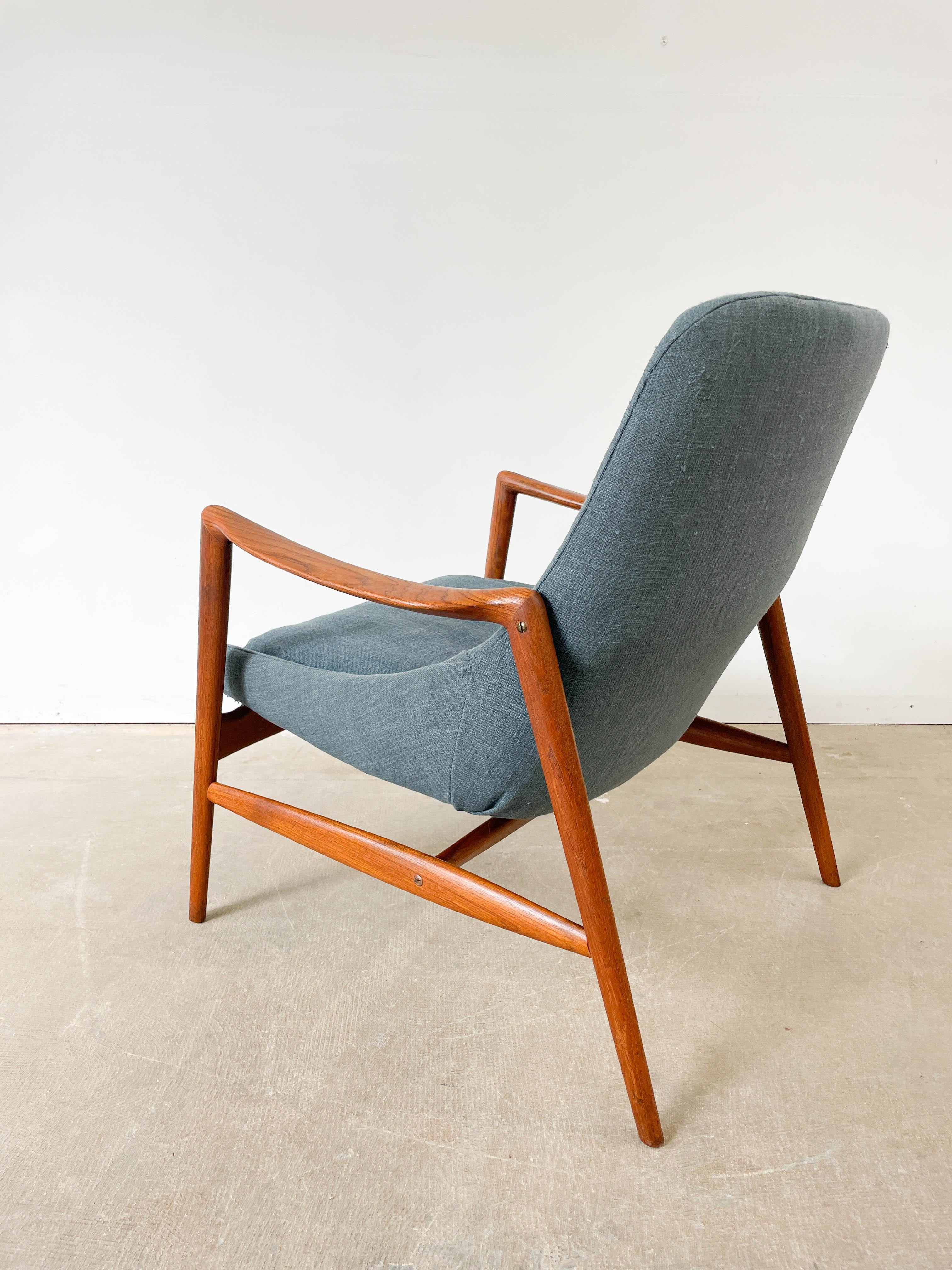 20th Century Teak Lounge Chair by Rastad and Relling