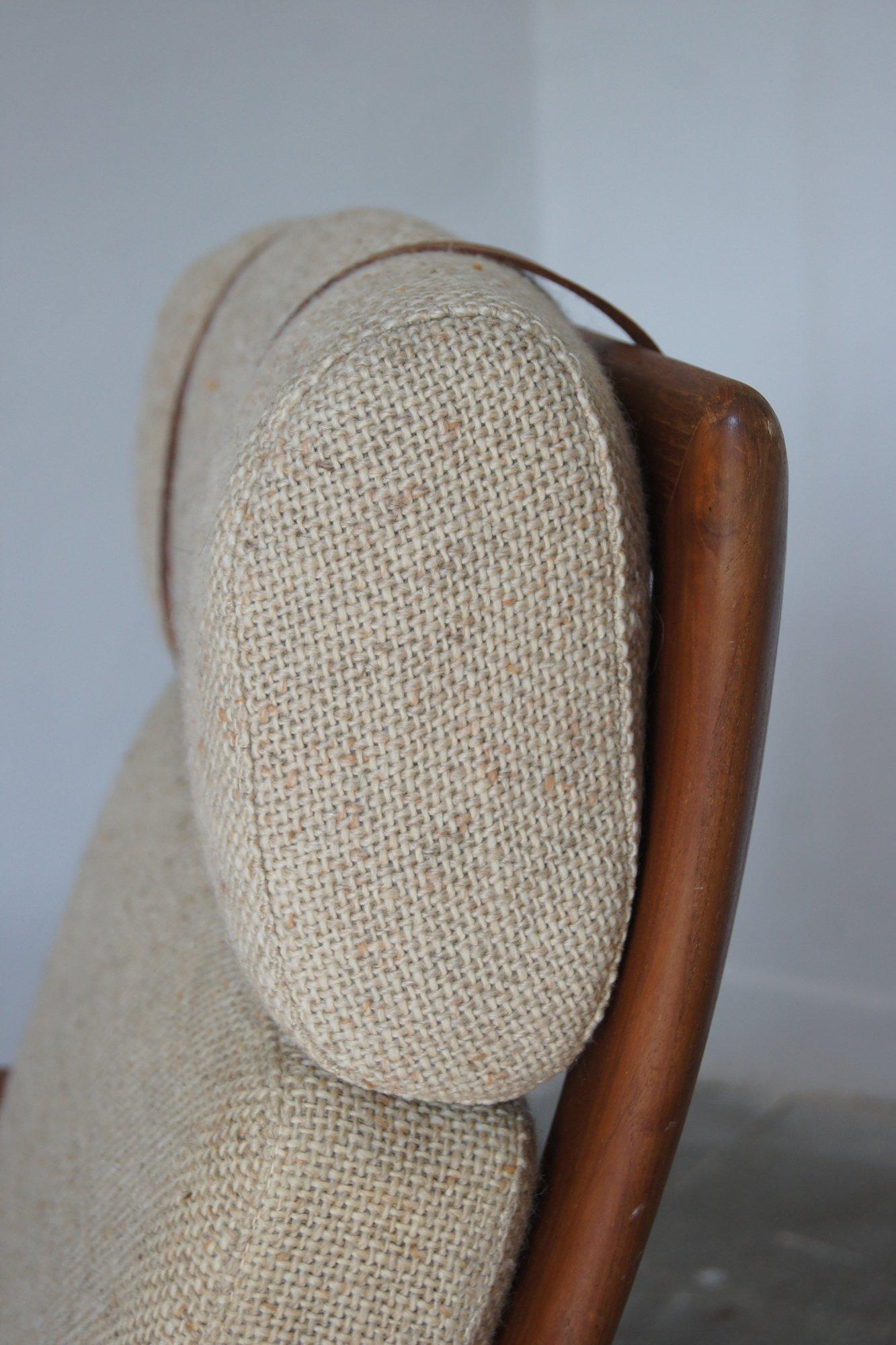 Mid-20th Century Teak Lounge Chair by Sven Ellekaer for Komfort, Denmark, 1960s For Sale