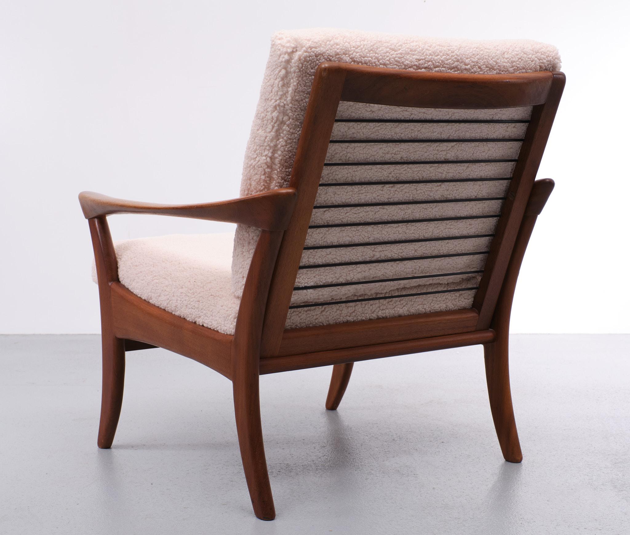 Teak Lounge Chair De Ster Gelderland 1950s Holland 4