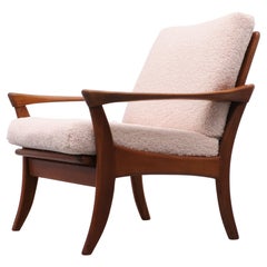 Teak Lounge Chair De Ster Gelderland 1950s Holland