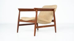 Teak Lounge Chair Mod. BO-118 by Finn Juhl for Bovirke, 1950s