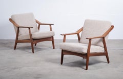 Teak Lounge Chairs By H. Brockmann-Petersen for Randers Møbelfabrik, 1960s