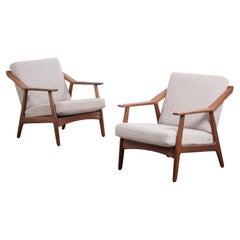 Teak Lounge Chairs By H. Brockmann-Petersen for Randers Møbelfabrik, 1960s