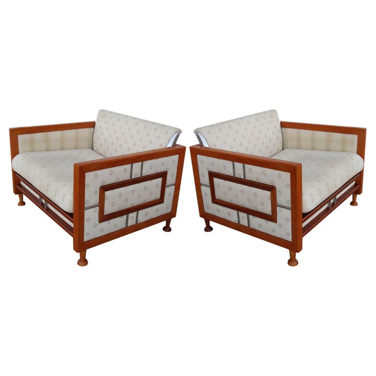 Teak Lounge Chairs from Spain For Sale at 1stDibs