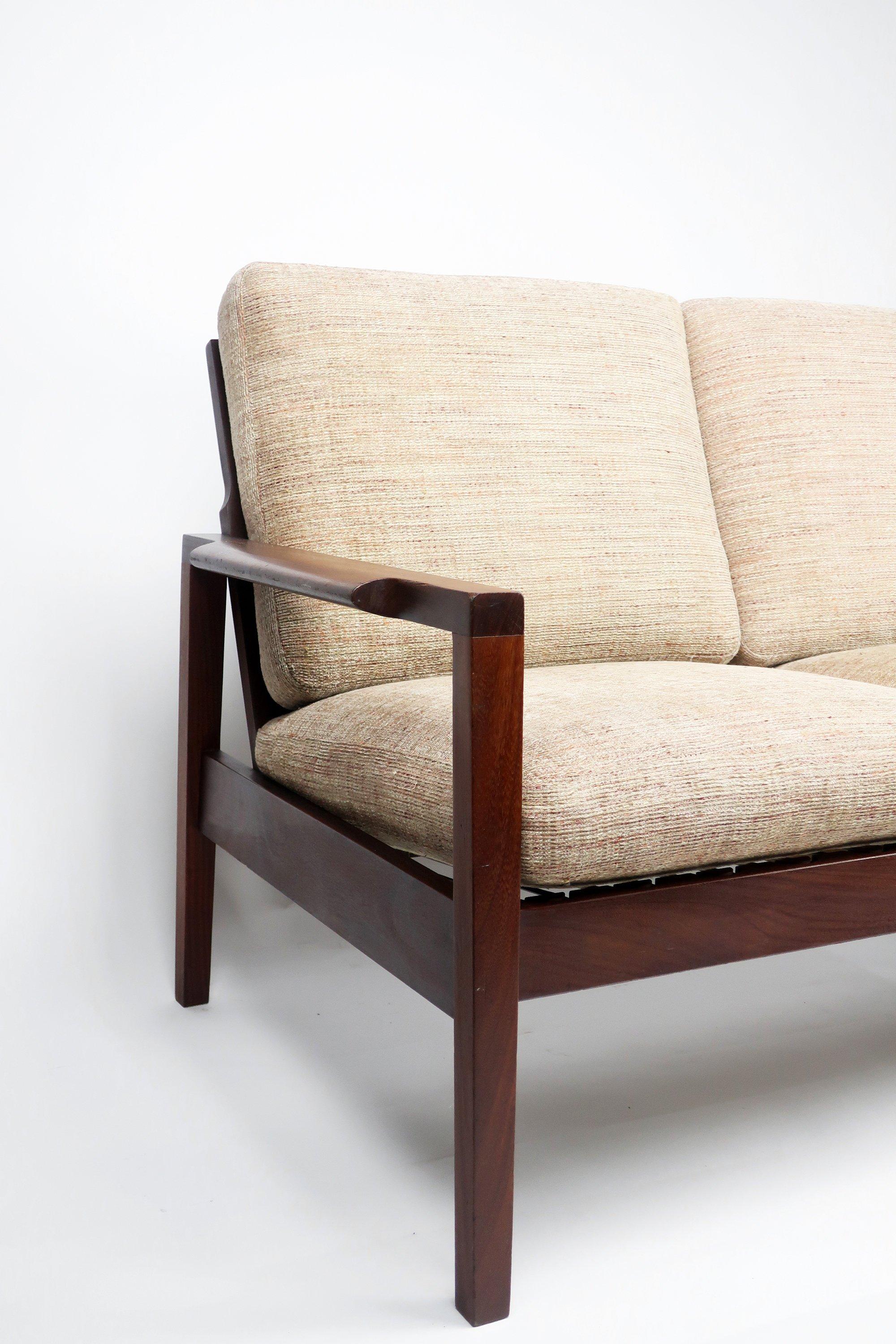 Canadian Teak Loveseat by RS Associates of Montreal