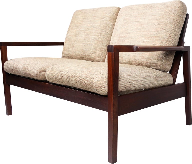 Teak Loveseat by RS Associates of Montreal For Sale at 1stDibs