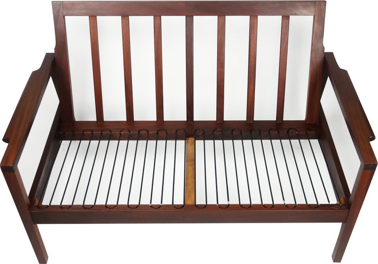 Teak Loveseat By Rs Associates Of Montreal For Sale At 1stdibs