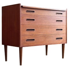 Teak Lowboy/Vanity w/ Storage