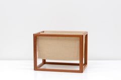 Teak Magazine Rack, Denmark, 60s