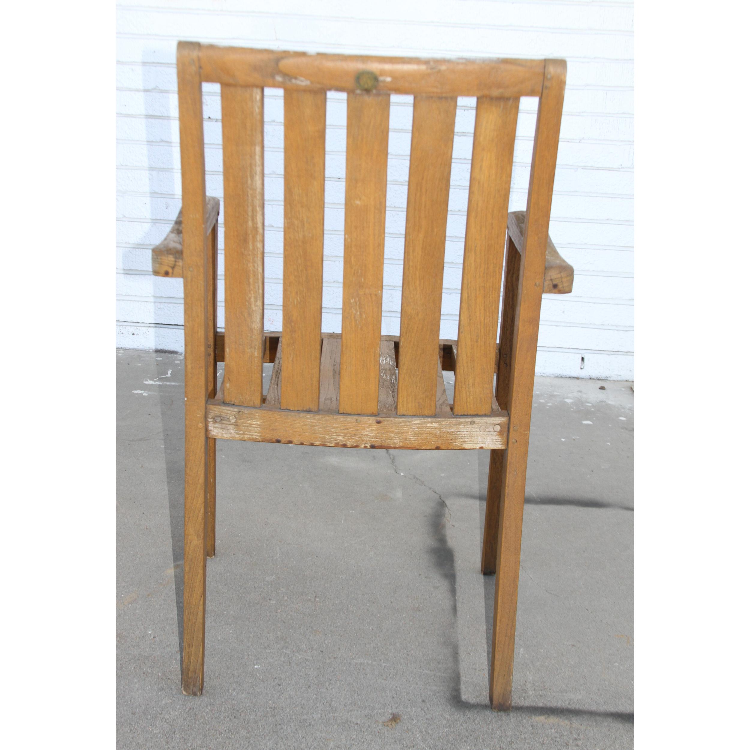 Other Teak Maritime Heritage Chairs For Sale