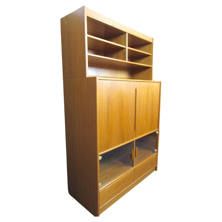 Teak Media Center For Sale at 1stDibs