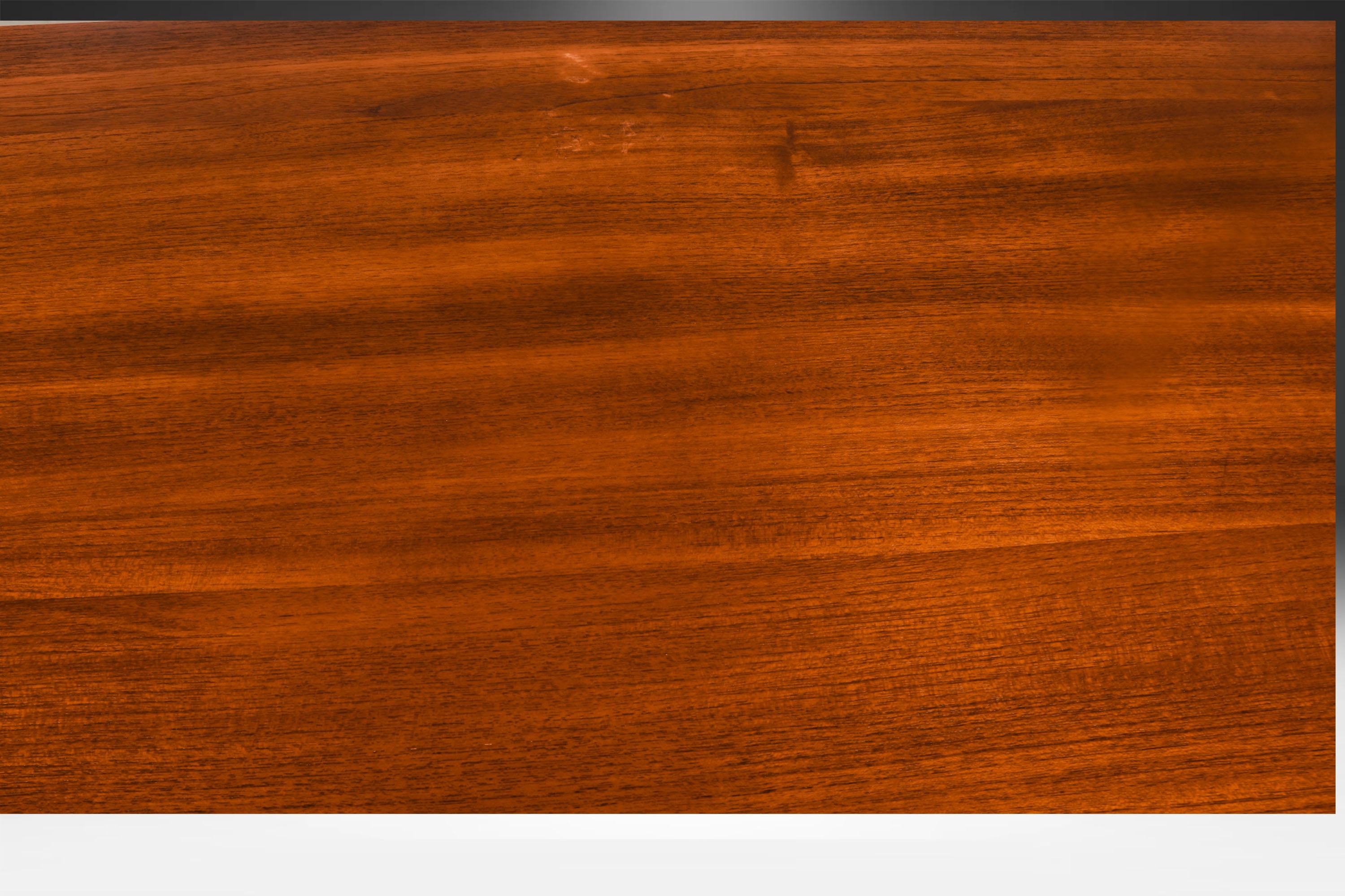 Teak Mid Century Dänemark Schiebetür Anrichte Credenza (Teakholz) im Angebot