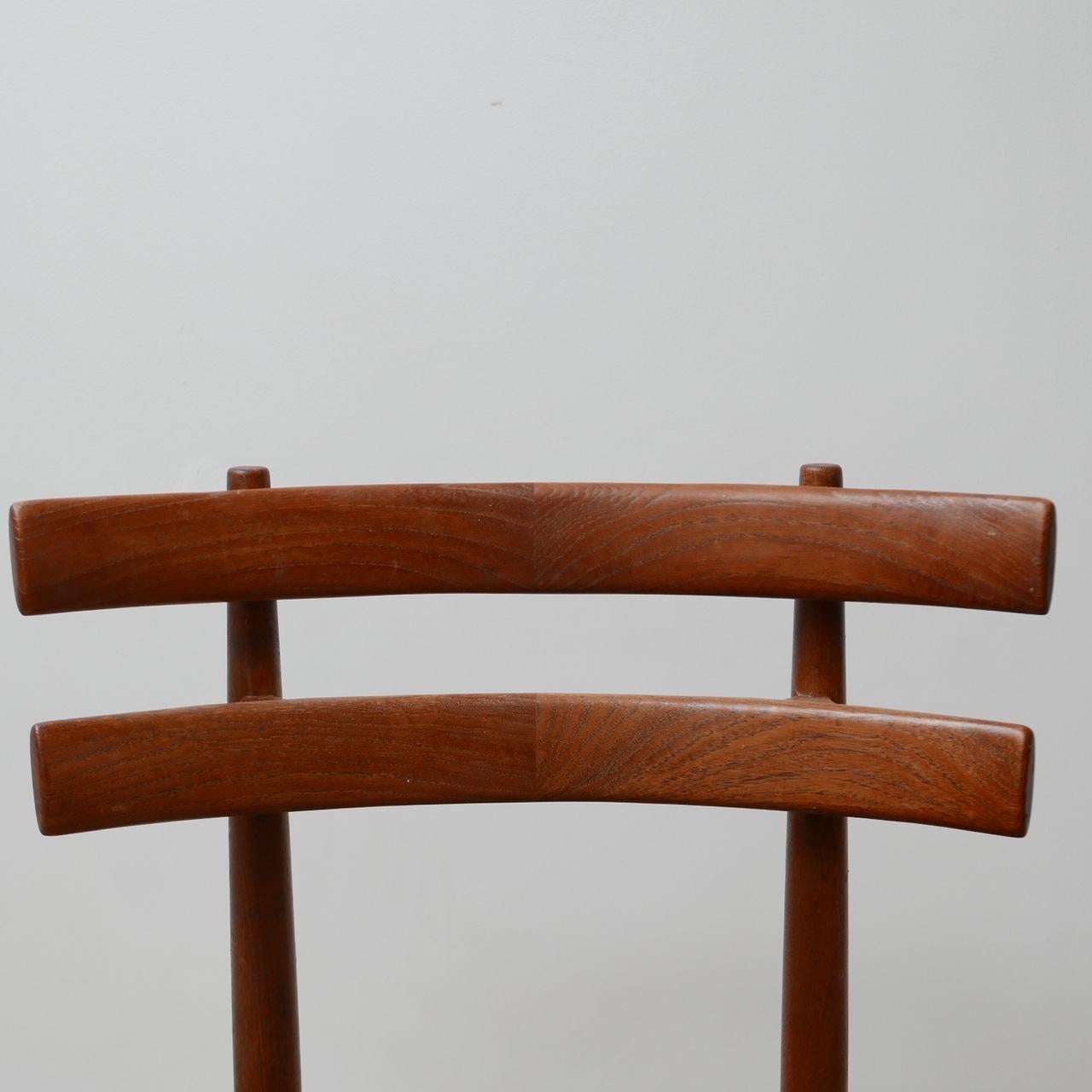 Mid-20th Century Teak Midcentury Dining Chairs by Poul Hundevad
