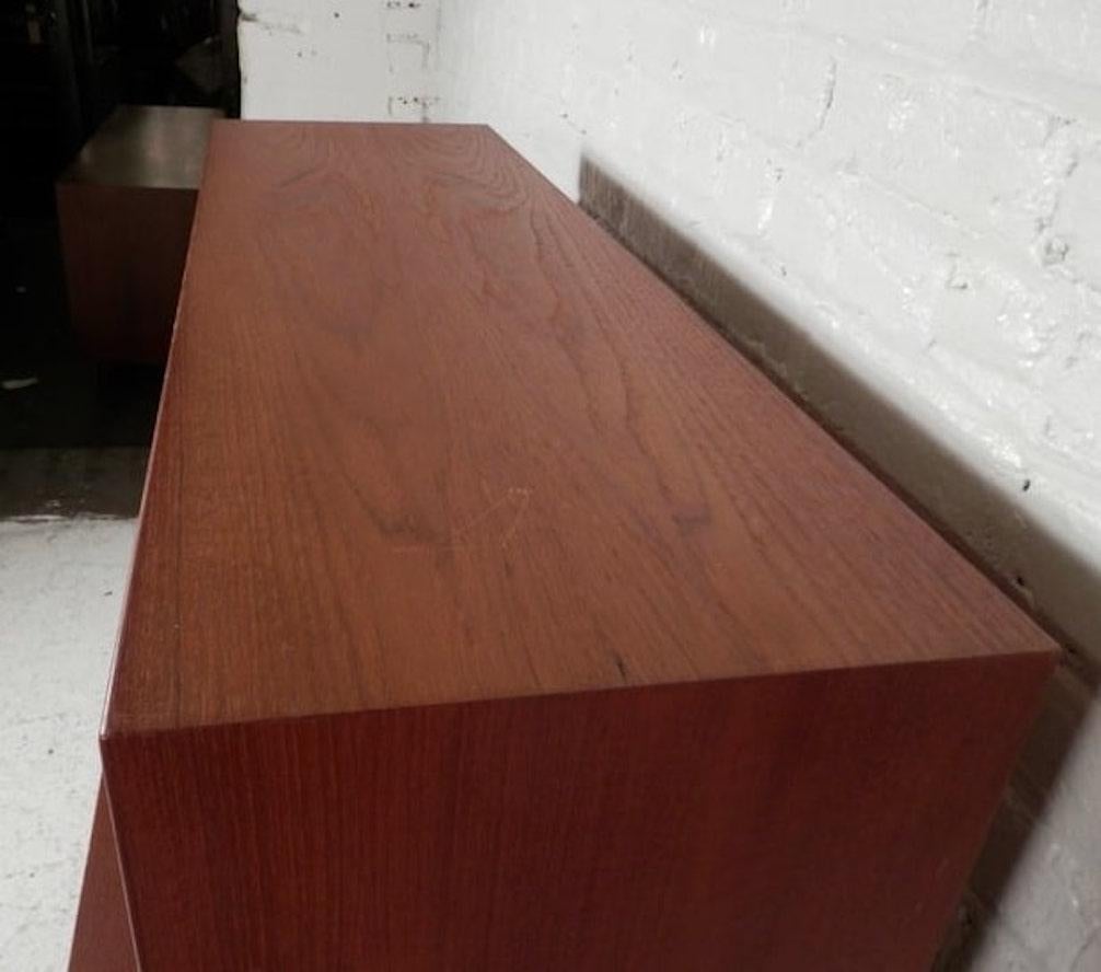 Mid-20th Century Teak Mid-Century Dresser w/ Secretary Desk For Sale