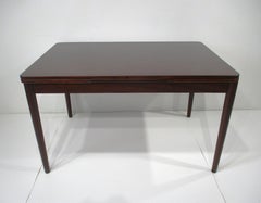 Yngve Ekstrom Teak Danish styled Extendable Dining Table Sweden