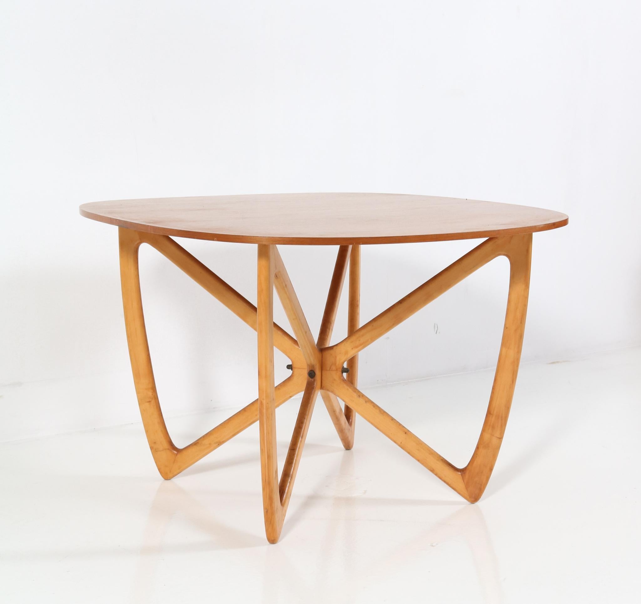 Teak Mid-Century Modern Coffee Table, 1958 In Good Condition For Sale In Amsterdam, NL