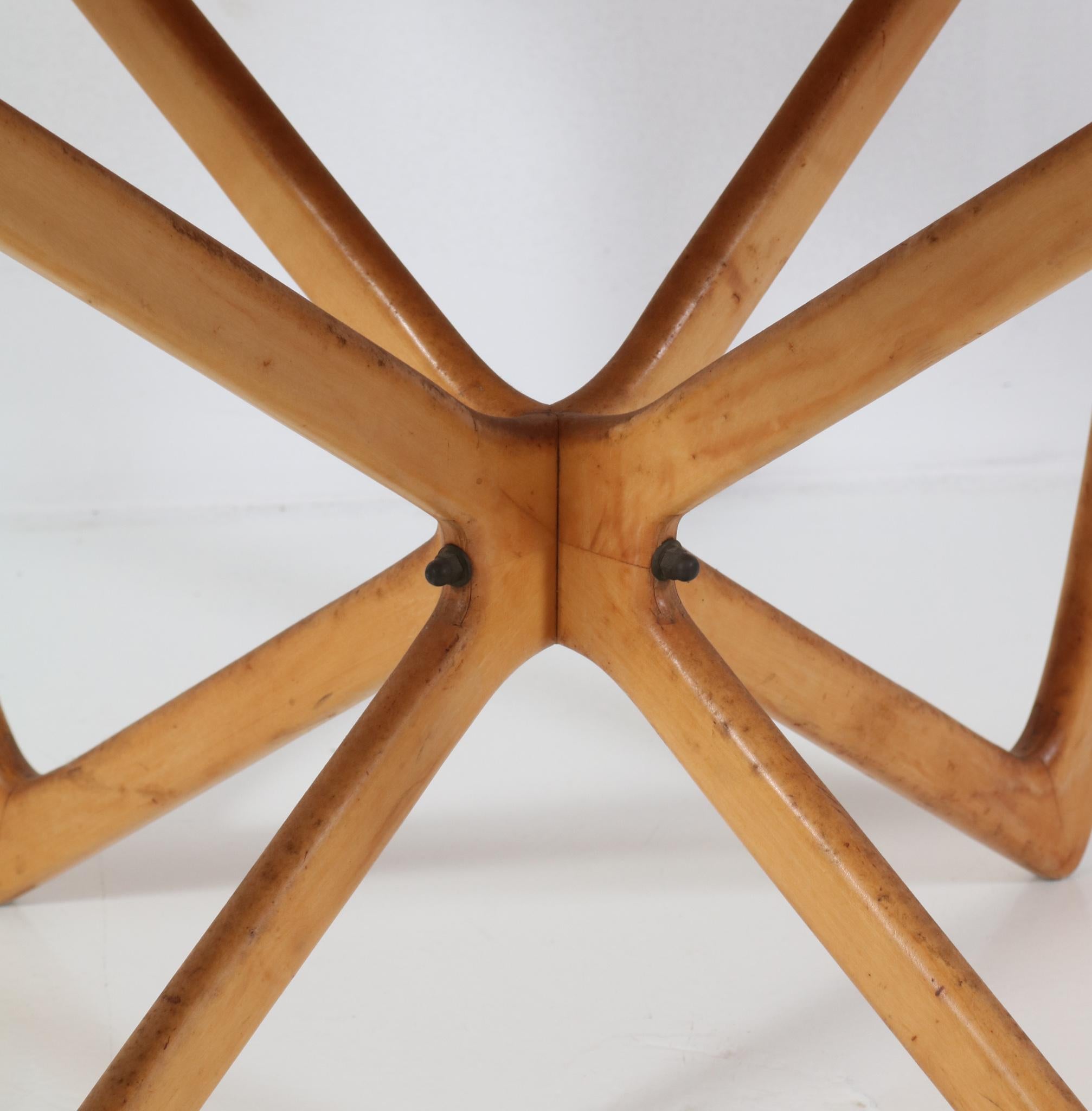 Tavolino da caffè moderno di metà secolo in teak, 1958 in vendita 1