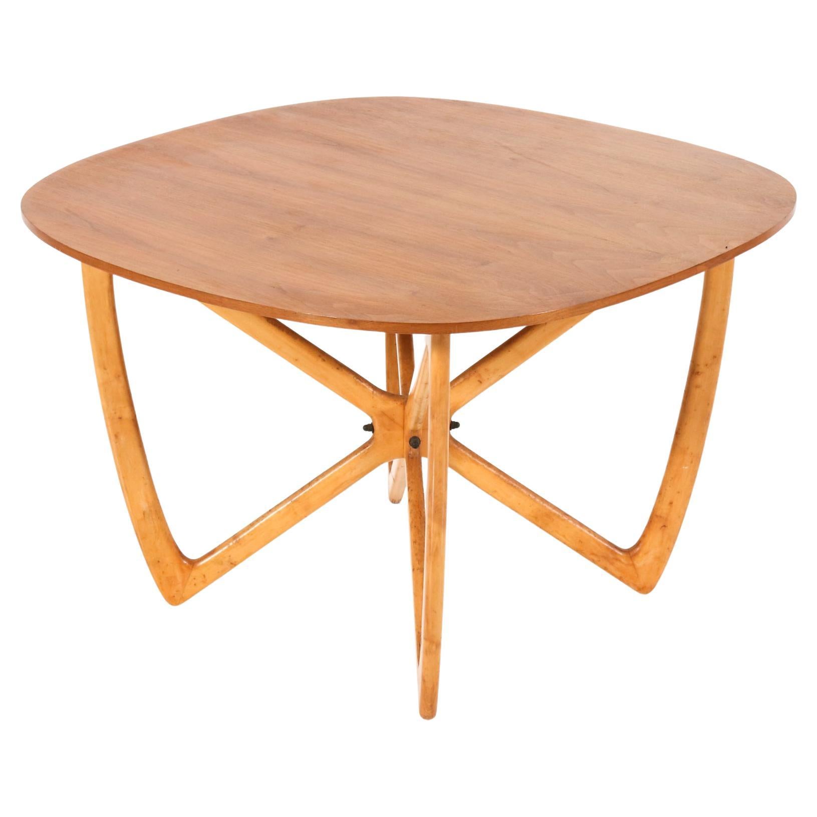 Table basse en teck de style mi-siècle moderne, 1958