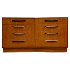 TEAK MODERNer Doppel-DRESSER aus der Mitte des Jahrhunderts von G-Plan, ca. 1960er Jahre