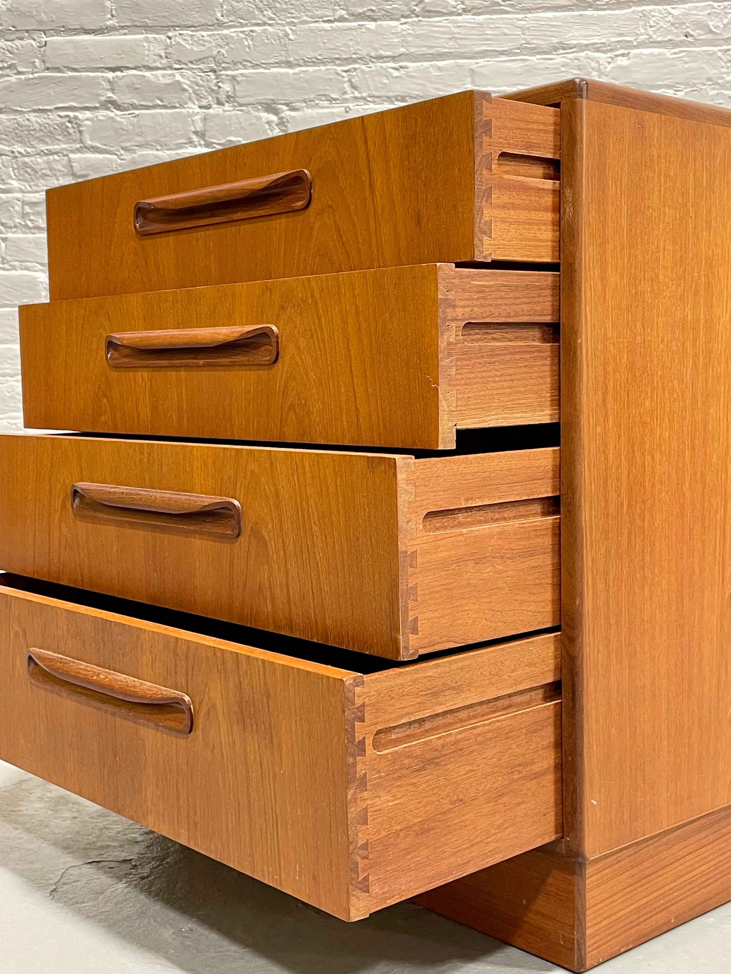TEAK Mid Century MODERN DRESSER by G-Plan, c. 1960's For Sale 7