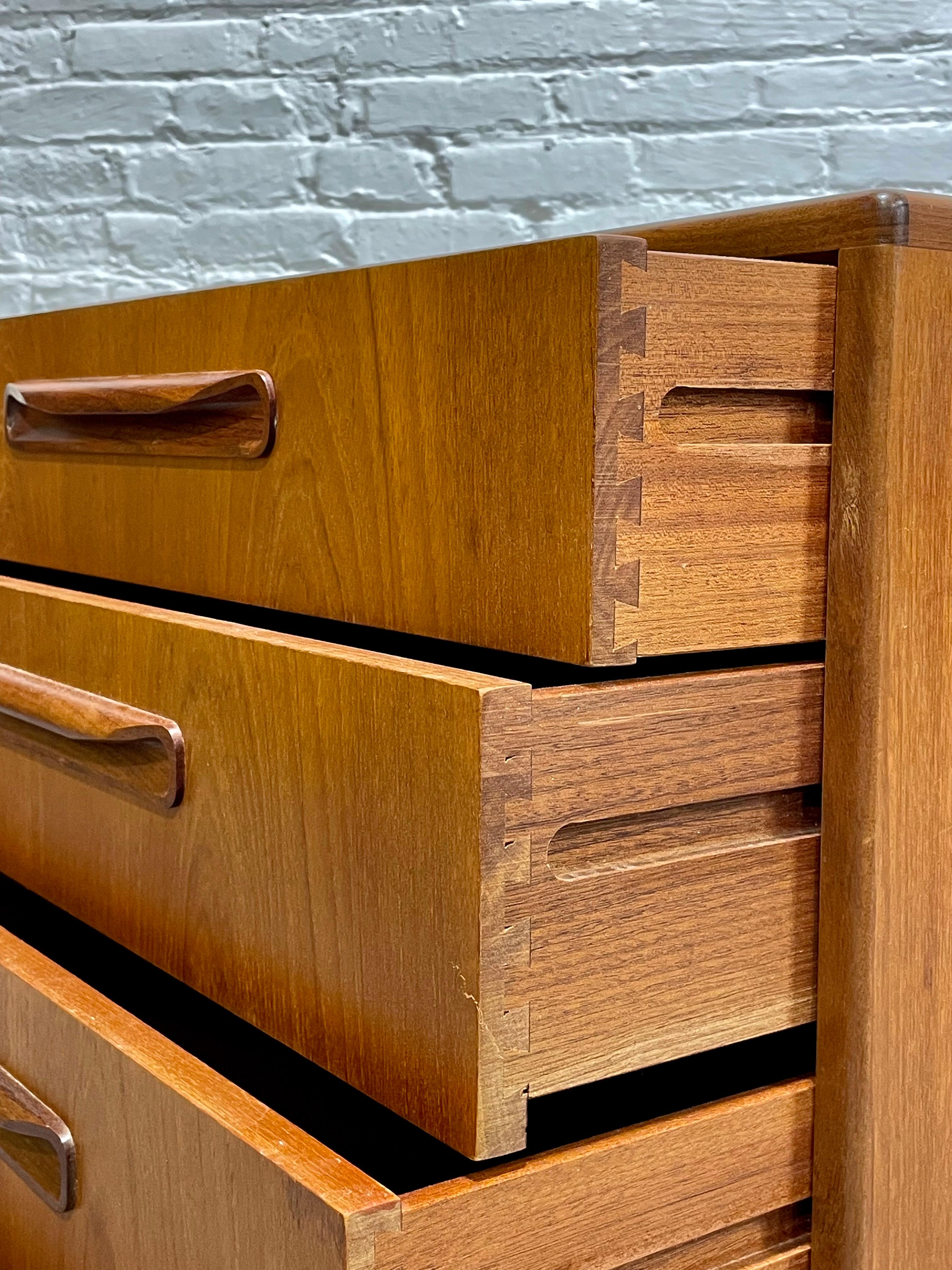 TEAK Mid Century MODERN DRESSER by G-Plan, c. 1960's For Sale 8