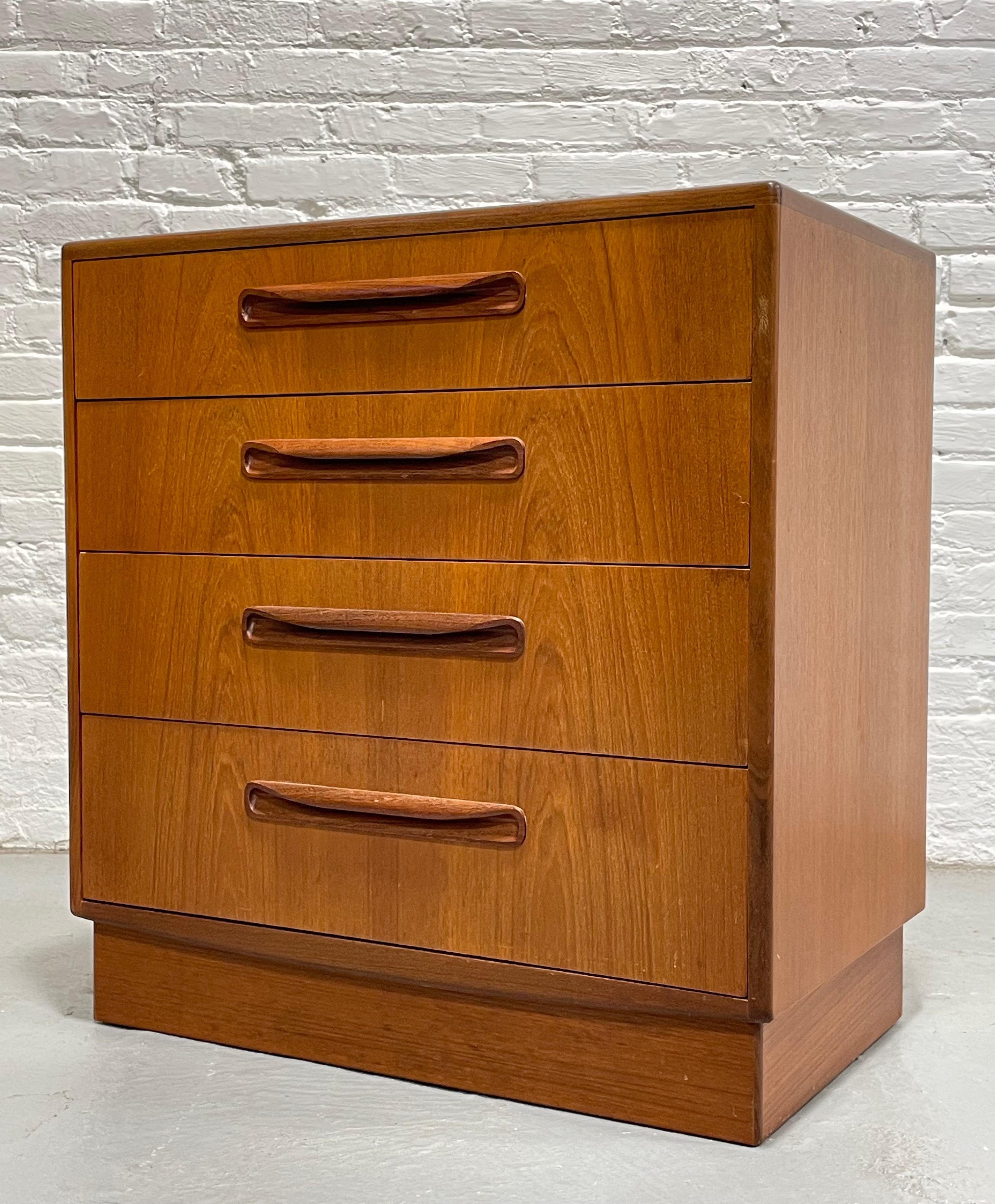 Mid-20th Century TEAK Mid Century MODERN DRESSER by G-Plan, c. 1960's For Sale