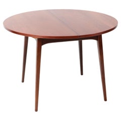 Teak Mid-Century Modern Extendable Dining Table by Louis van Teeffelen, 1950s