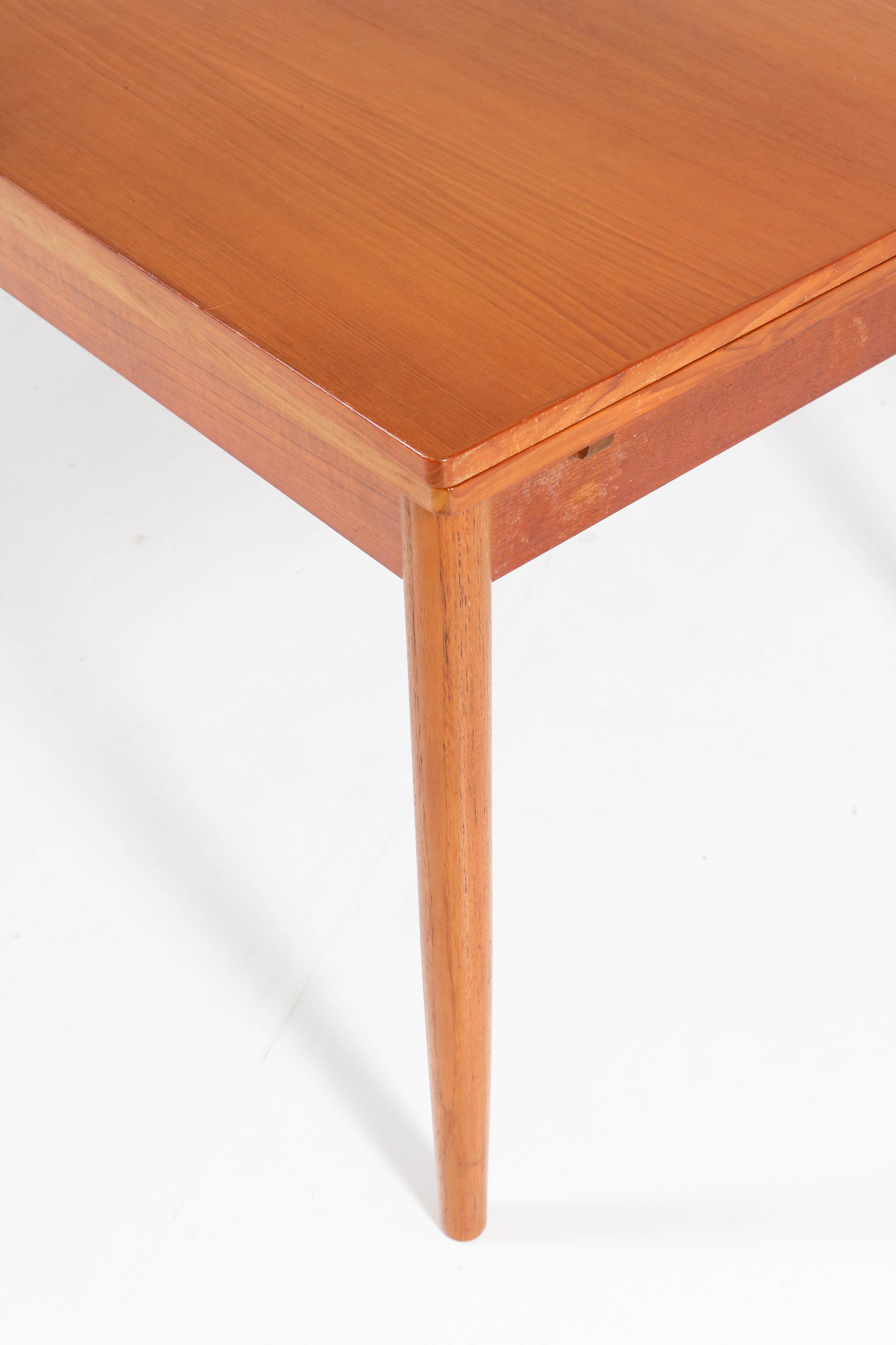 Mid-20th Century Teak Mid-Century Modern Extendable Table by Fristho, 1960s