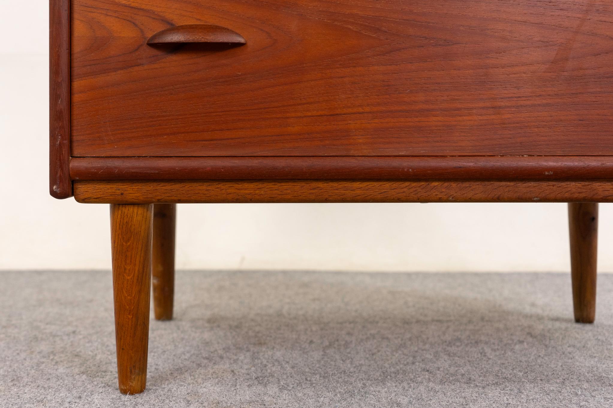 Mid-20th Century Teak Mid-Century Modern Highboy Dresser