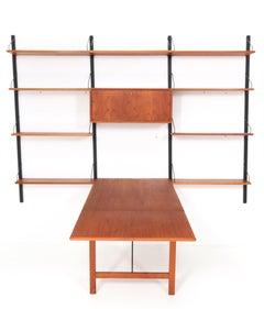 Teak Mid-Century Modern Royal Modular Wall Unit by Poul Cadovius for Cado, 1960s