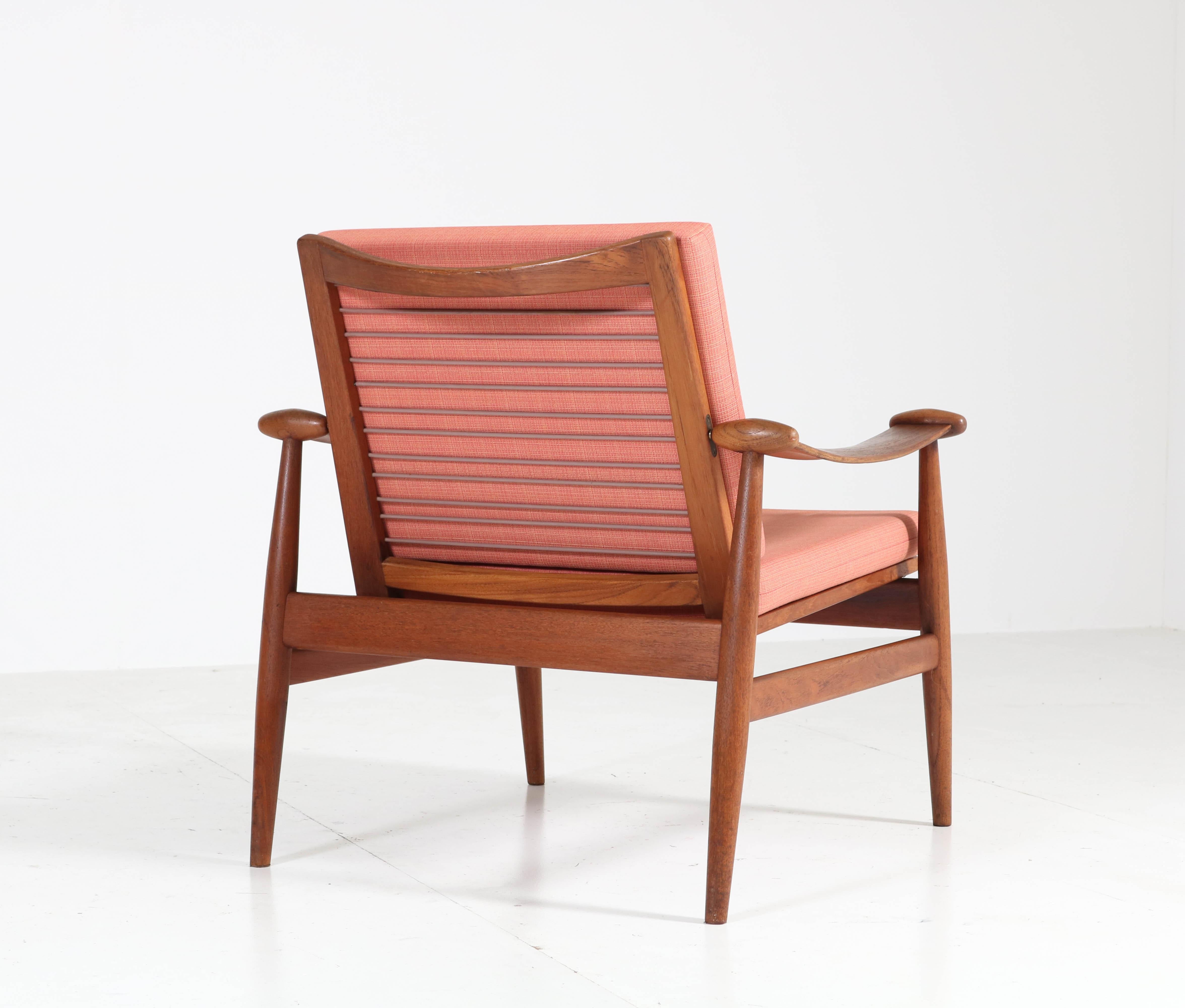 Teak Mid-Century Modern Spade Lounge Chair by Finn Juhl, Denmark, 1960s 1