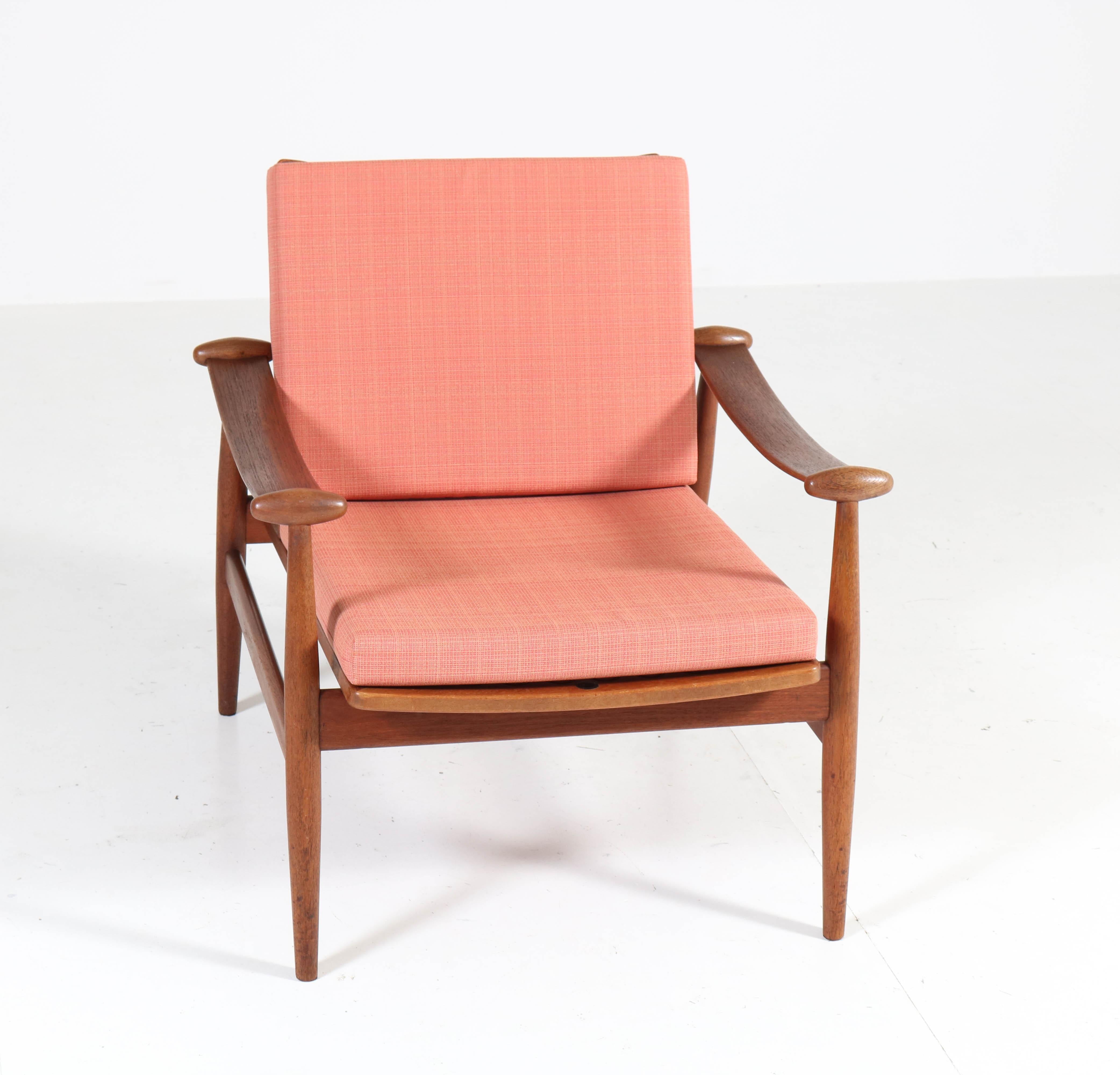 Teak Mid-Century Modern Spade Lounge Chair by Finn Juhl, Denmark, 1960s 3