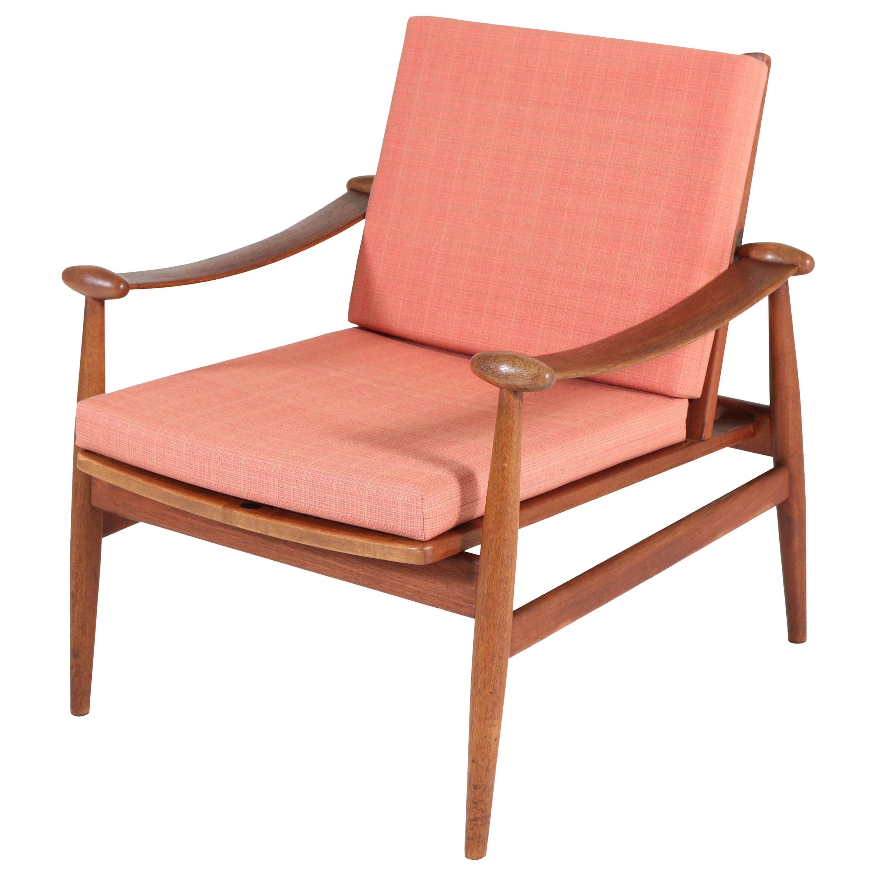 Teak Mid-Century Modern Spade Lounge Chair by Finn Juhl, Denmark, 1960s