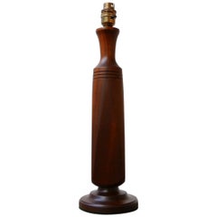 Teak Midcentury Scandinavian Table Lamp